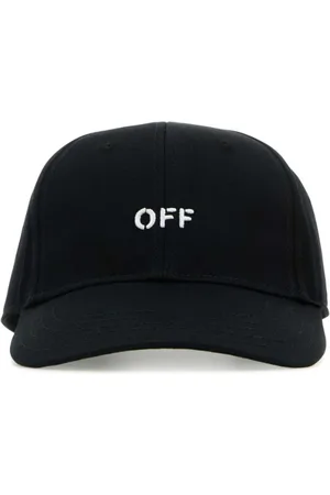 OFF-WHITE Tilbehør, Herre, Sort, M, Bomuld, Sort Baseball Cap