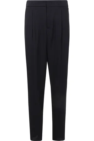 Giorgio Armani Bukser, Herre, Blå, XL, Uld, Stilfulde bukser til mænd