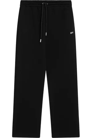 OFF-WHITE Bukser, Herre, Sort, S, Bomuld, Wide Jogging Bukser
