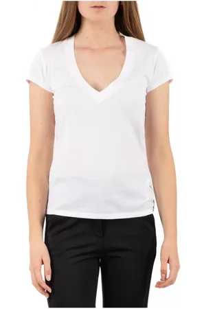 Dondup Top, Dame, Hvid, XL, Uld, Stilfuld Strikket Top