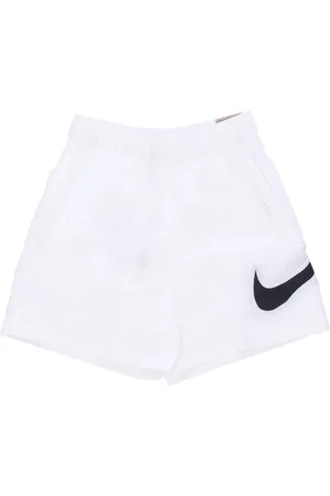 Nike Shorts, Dame, Hvid, M, Nylon, High-rise Vævede Sportswear Essentials Shorts
