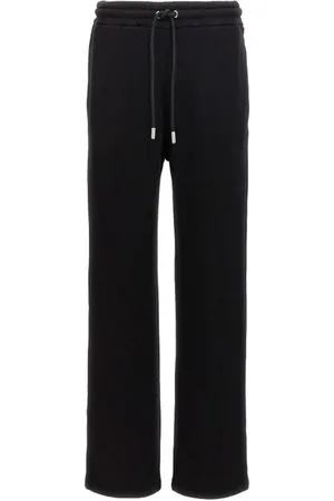OFF-WHITE Bukser, Herre, Sort, S, Uld, Stilfuld sweatshirt til spring