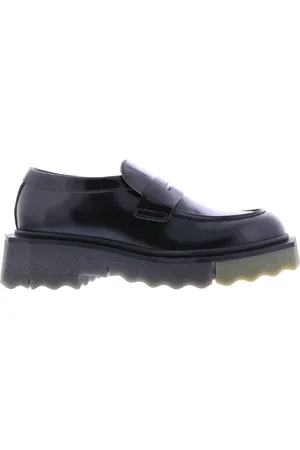 OFF-WHITE Sko, Dame, Sort, 36 EU, Læder, Calf Sponge Loafers