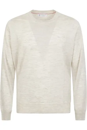 Brunello Cucinelli Sweathshirts & Hoodies, Herre, , L, Uld, Luksus Sweater