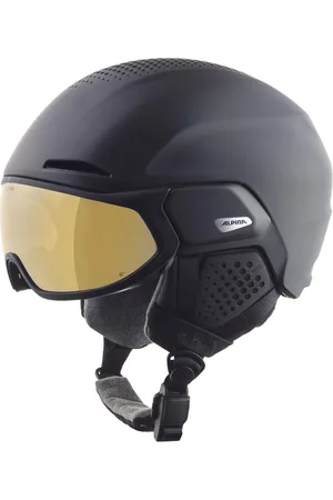 Alpina Sport, unisex, Sort, ONE SIZE, Uld, Sort Mat Guld Letvægts Solbriller