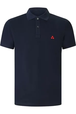 Peuterey Top, Herre, Blå, 2XL, Bomuld, Zeno 02 Polo Shirt