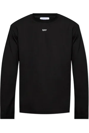 OFF-WHITE Top, Herre, Sort, XS, Bomuld, Printet T-shirt