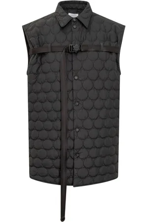 OFF-WHITE Jakke, Herre, Sort, M, Uld, Quilted Vest