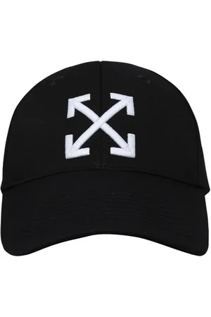OFF-WHITE Tilbehør, Herre, Sort, ONE SIZE, Bomuld, Arrow Baseball Cap