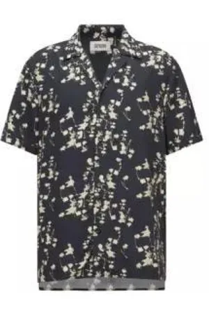 Drykorn Skjorte, Herre, Flerfarvet, L, Uld, Elegant Herrebluse Bijan_2