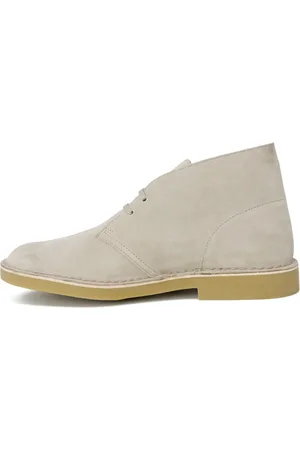 Clarks Sko, Herre, Grå, 46 EU, Læder, Herre Desert Bt Evo Læderstøvler