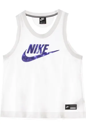 Nike Top, Herre, Hvid, XS, Uld, Glamor Dunk Tank Top