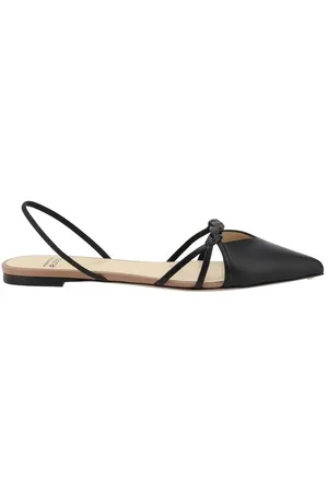 Francesco Russo Sko, Dame, Sort, 39 1/2 EU, Uld, Elegant vævede slingback sandaler