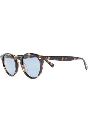 Oliver Peoples Tilbehør, unisex, Brun, 48 MM, Uld, Romare Solbriller