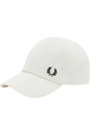 Fred Perry Tilbehør, Herre, Hvid, ONE SIZE, Bomuld, Baseball Cap