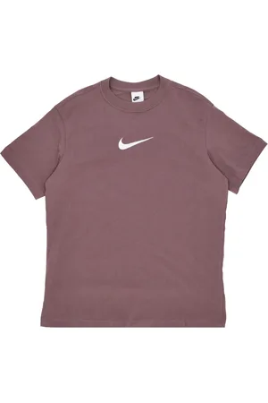 Nike Top, Dame, Lilla, L, Bomuld, Sportswear T-shirt