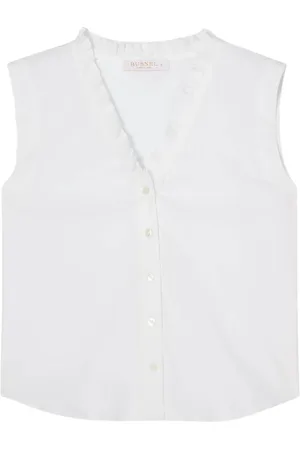 BUSNEL Top, Dame, Hvid, M, Bomuld, Nilly Top