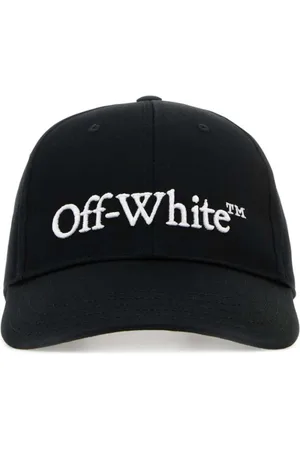OFF-WHITE Tilbehør, Herre, Sort, L, Bomuld, Sort Baseball Cap