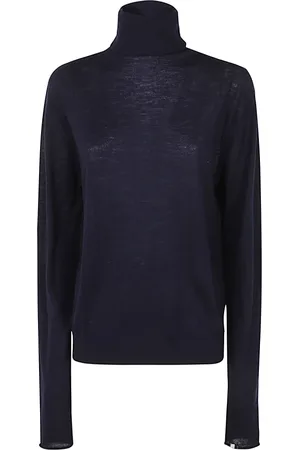 EXTREME CASHMERE Strik, Dame, Blå, ONE SIZE, Cashmere, Delikat Cashmere Thunder Sweater