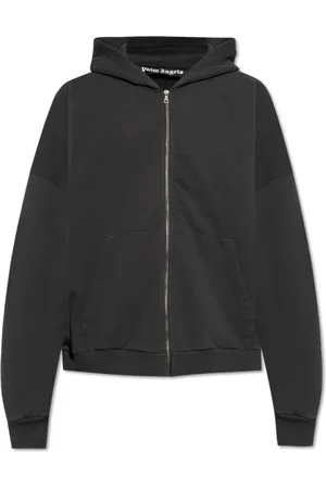 Palm Angels Sweathshirts & Hoodies, Herre, Sort, 2XL, Bomuld, Hoodie