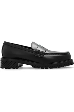 OFF-WHITE Sko, Herre, Sort, 40 EU, Læder, Military Loafers