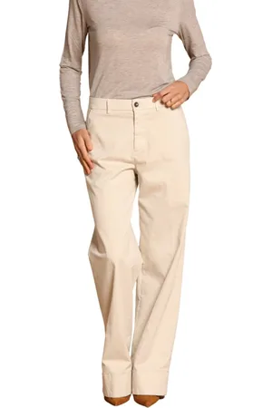 Masons Bukser, Dame, , S, Satin, Satin Relaxed Fit Chino Bukser