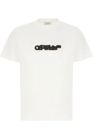 OFF-WHITE Top, Herre, Hvid, S, Bomuld, Spray Arrow T-Shirt