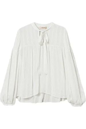 Twin-Set Bluser & Skjorter, Dame, Hvid, L, Uld, Stilfuldt Sweater Sæt