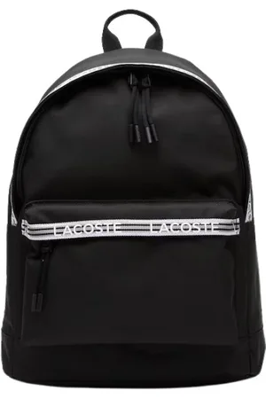 Lacoste Taske, Dame, Sort, ONE SIZE, Polyester, Canvas Rygsæk