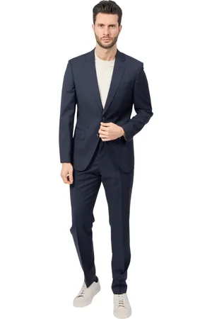 HUGO BOSS Jakkesæt, Herre, Blå, M, Blå Elegant Herrejakkesæt