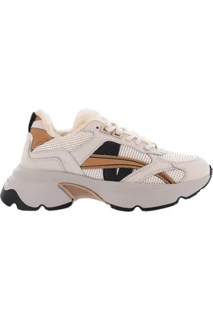 Nubikk Sko, Dame, Flerfarvet, 38 EU, Uld, Fur Sneaker Ross Nomad
