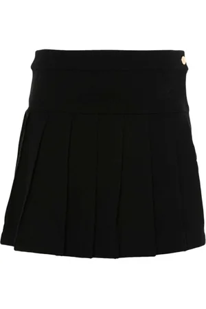 Palm Angels Nederdel, Dame, Sort, S, Uld, Short Skirt