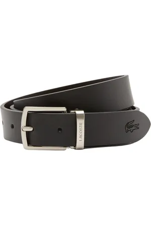 Lacoste Tilbehør, Dame, Sort, ONE SIZE, Uld, Elegant Bælte