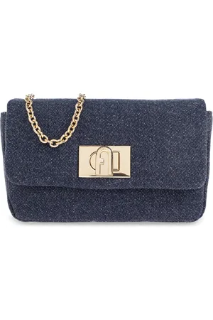 Furla Taske, Dame, Blå, ONE SIZE, Uld, 1927 Mini skuldertaske