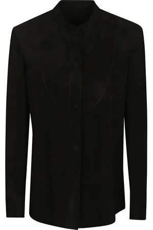 SALVATORE SANTORO Jakke, Dame, Sort, XS, Uld, Sort Læderjakke Stilfuld Chic