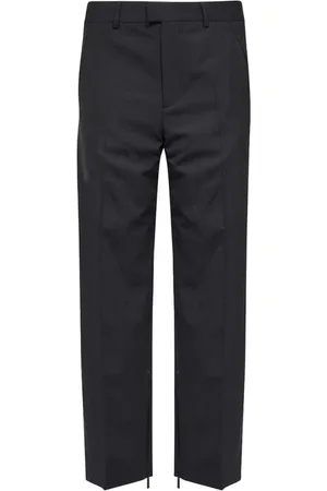 OFF-WHITE Bukser, Herre, Sort, M, Uld, Stilfulde denim bukser