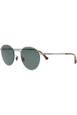 MYKITA Tilbehør, unisex, Grå, 58 MM, Runde Metal Solbriller Kasimir
