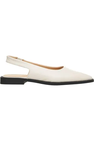 Copenhagen Shoes Sko, Dame, Hvid, 37 EU, Læder, Elegante læderballerinaer