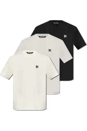 Palm Angels Top, Herre, Flerfarvet, 2XS, Bomuld, T-shirt Tre-pak
