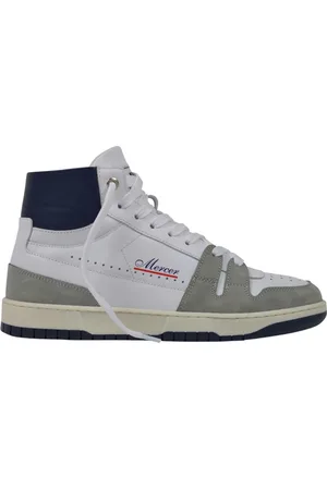 Mercer Amsterdam Sko, Herre, Flerfarvet, 45 EU, Uld, Stilfulde Brooklyn Sneakers Me231014