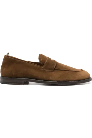 Officine creative Sko, Herre, Brun, 43 EU, Læder, Penny Loafers