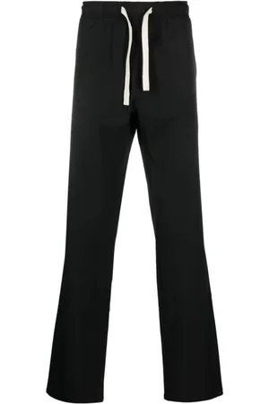 Palm Angels Bukser, Herre, Sort, M, Uld, Stilfulde sorte joggingbukser