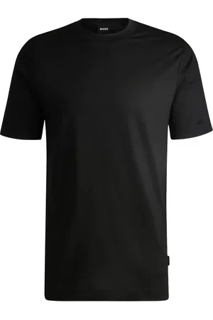 HUGO BOSS Top, Herre, Sort, S, Sort Jersey Skjorte