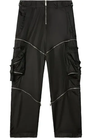 OFF-WHITE Bukser, Herre, Sort, S, Bomuld, Sorte Slim Fit Bukser