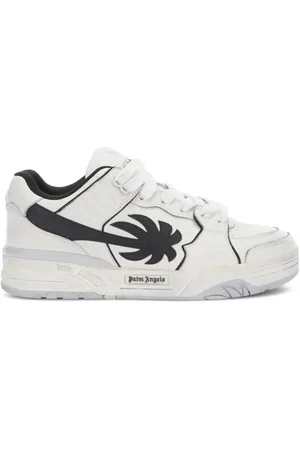 Palm Angels Sko, Herre, Hvid, 40 EU, Tyl, Hvide Venice Worn Out Sneakers
