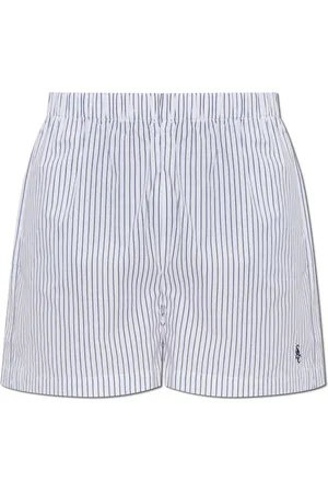 Sporty & Rich Shorts, Dame, Blå, XS, Bomuld, Shorts fra Preppy kollektionen