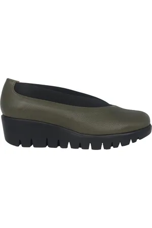 Wonders Sko, Dame, Grøn, 41 EU, Uld, Grøn Dames Loafer - Stilfuld