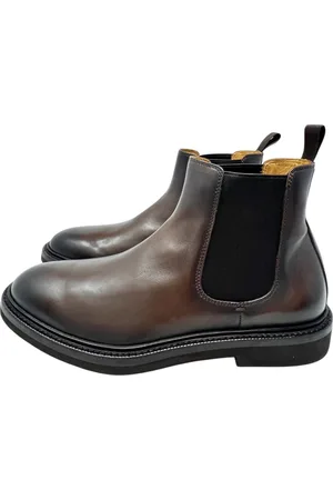 Officine creative Sko, Herre, Brun, 44 EU, Læder, Chelsea Boot