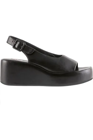 Högl Sko, Dame, Sort, 42 EU, Læder, Loulou Platform Sandal