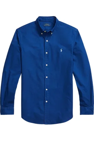 Ralph Lauren Skjorte, Herre, Blå, XL, Blå Chalet Sport Skjorte